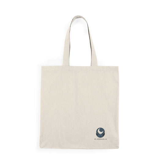 Mystical Eye Canvas Tote Bag - Eco-Friendly & Stylish