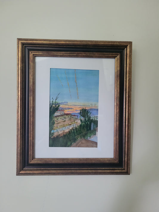 Gold Threads of Times Passed (Framed)