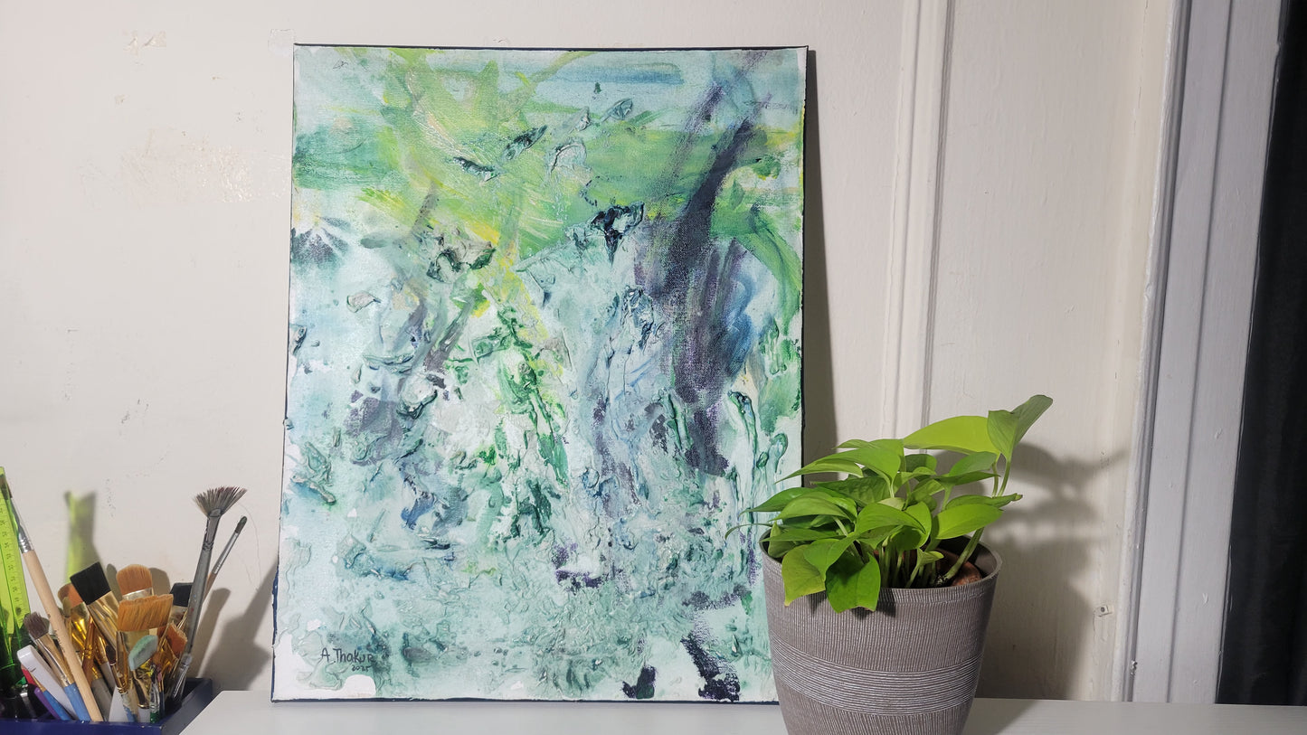 I Follow These Wild Rivers (16" x 20") Original Painting