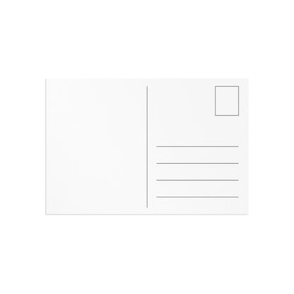 Do I Scare You? Postcard print.