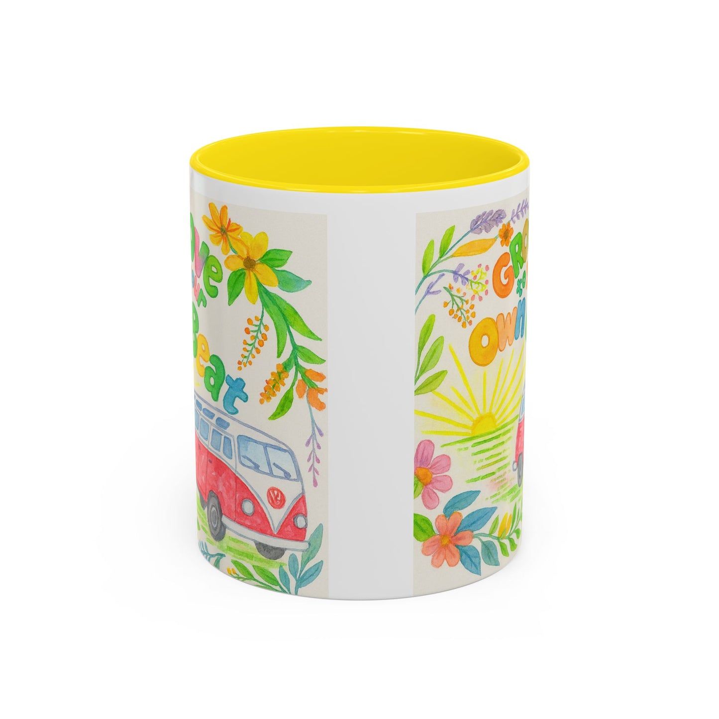 Groove to Your Own Beat Coffee Mug - Vibrant 11oz & 15oz Mugs for Nature Lovers