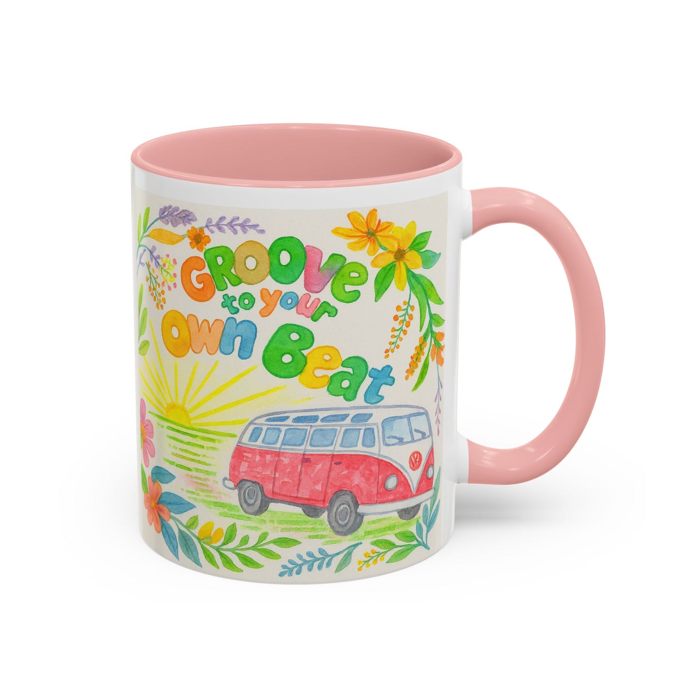 Groove to Your Own Beat Coffee Mug - Vibrant 11oz & 15oz Mugs for Nature Lovers