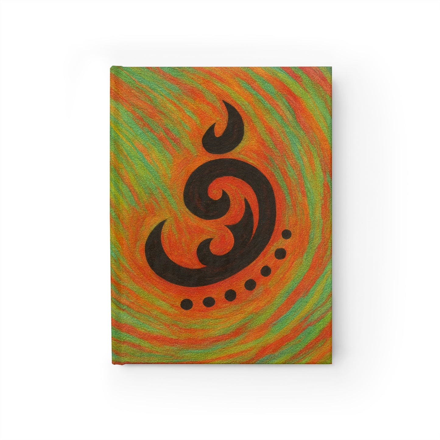 Vibrant Artistic Journal with Spirited Design - Perfect for Creativity & Reflection