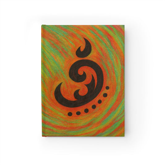 Vibrant Artistic Journal with Spirited Design - Perfect for Creativity & Reflection