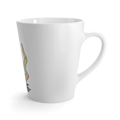 Bohemian Latte Mug with Spiritual Design - Perfect for Mindfulness and Self-Care