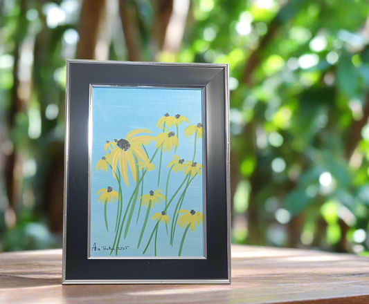 Your Feelings Don't Matter More Than Your Actions (4" x 6") Original Painting