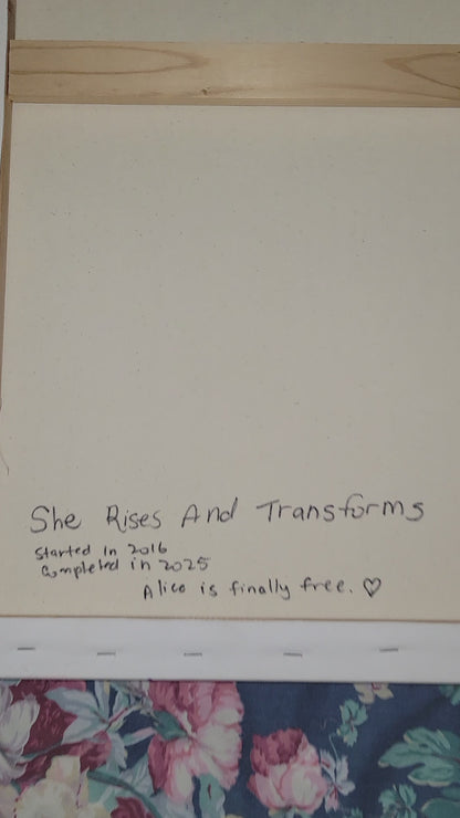 She Rises And Transforms (22" x 28")