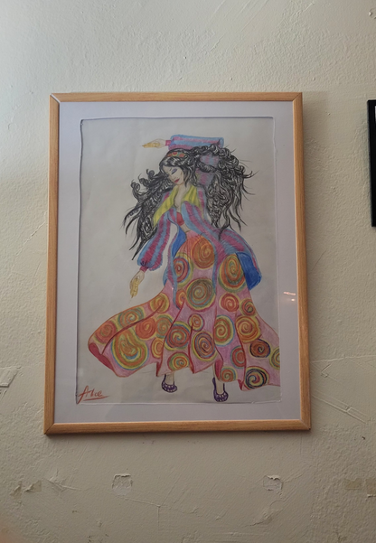 The Goddess Is A Wandering Woman (Original Piece)