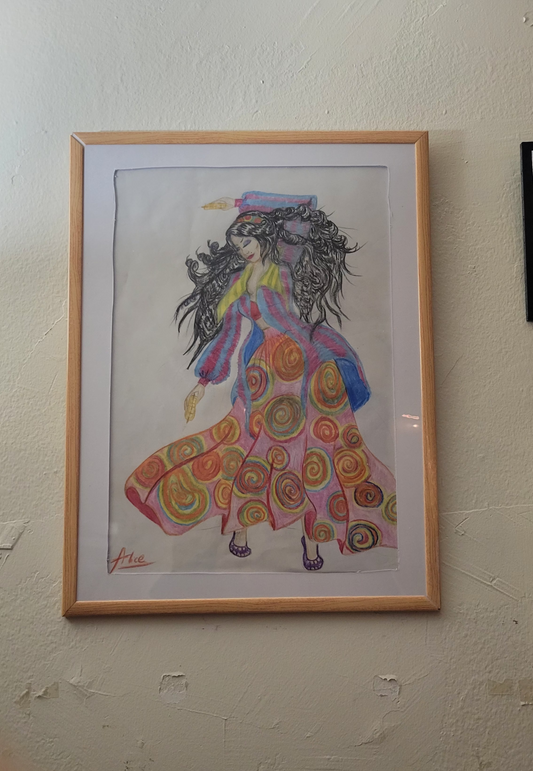 The Goddess Is A Wandering Woman (Original Piece)