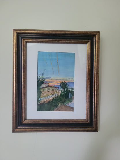 Gold Threads of Times Passed (Framed)