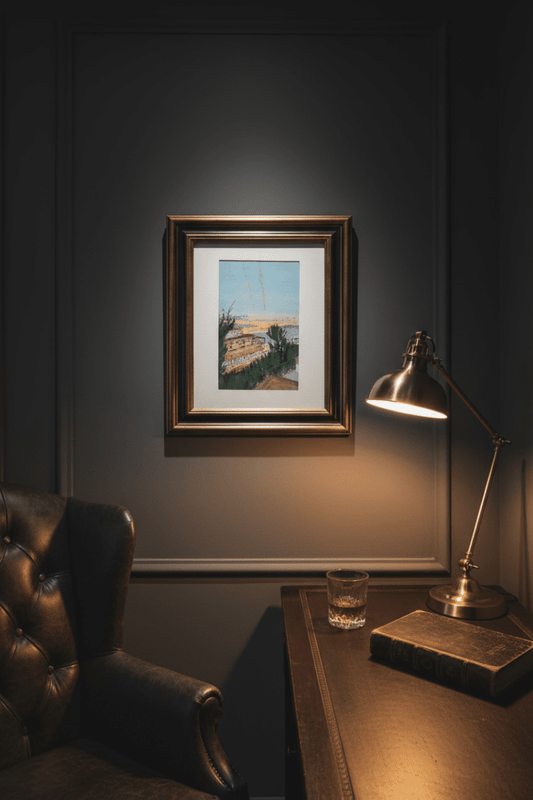 Gold Threads of Times Passed (Framed) - MoonShadow Creations