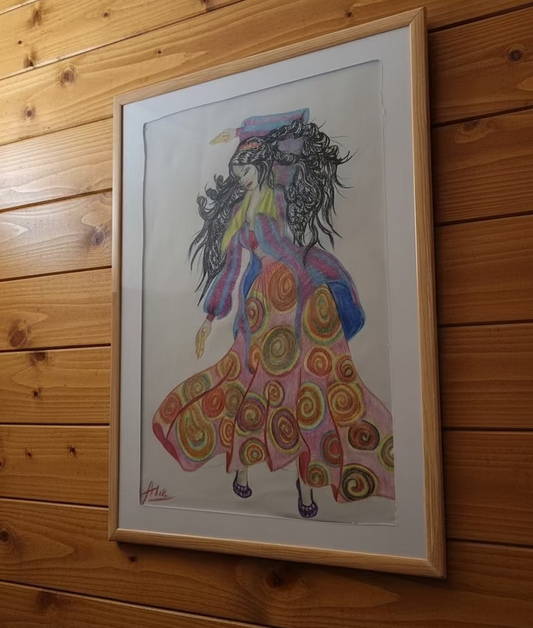 The Goddess Is A Wandering Woman (Original Piece)