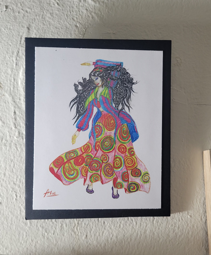 The Goddess Is A Wandering Woman (Limited Edition Print)