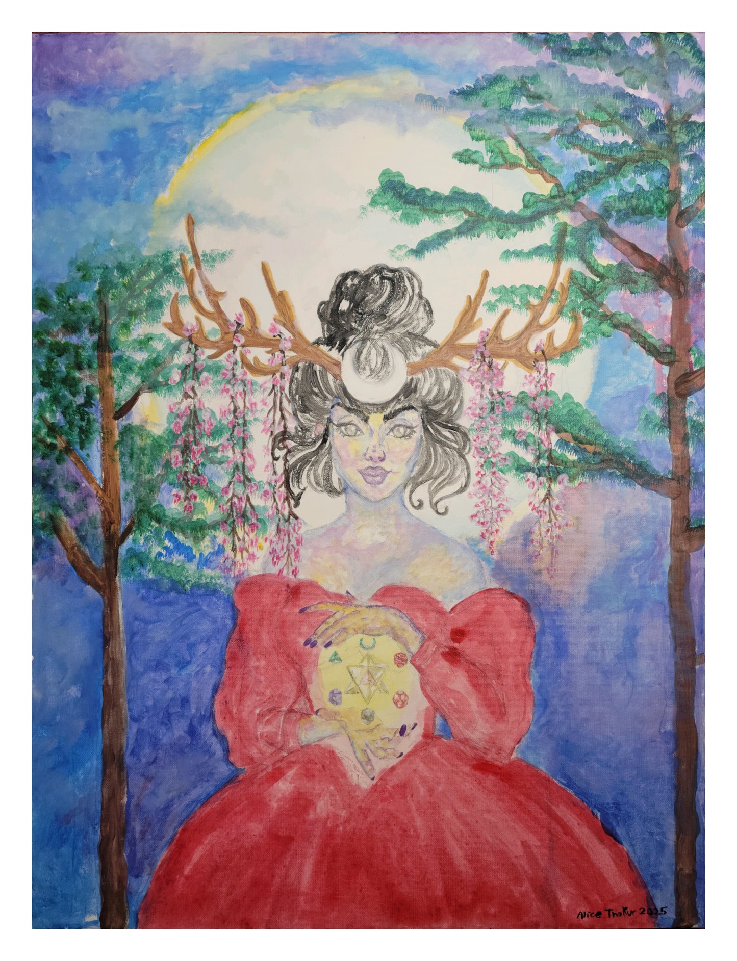 She Rises And Transforms (22" x 28")