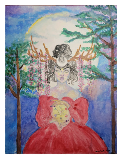 She Rises And Transforms (22" x 28")