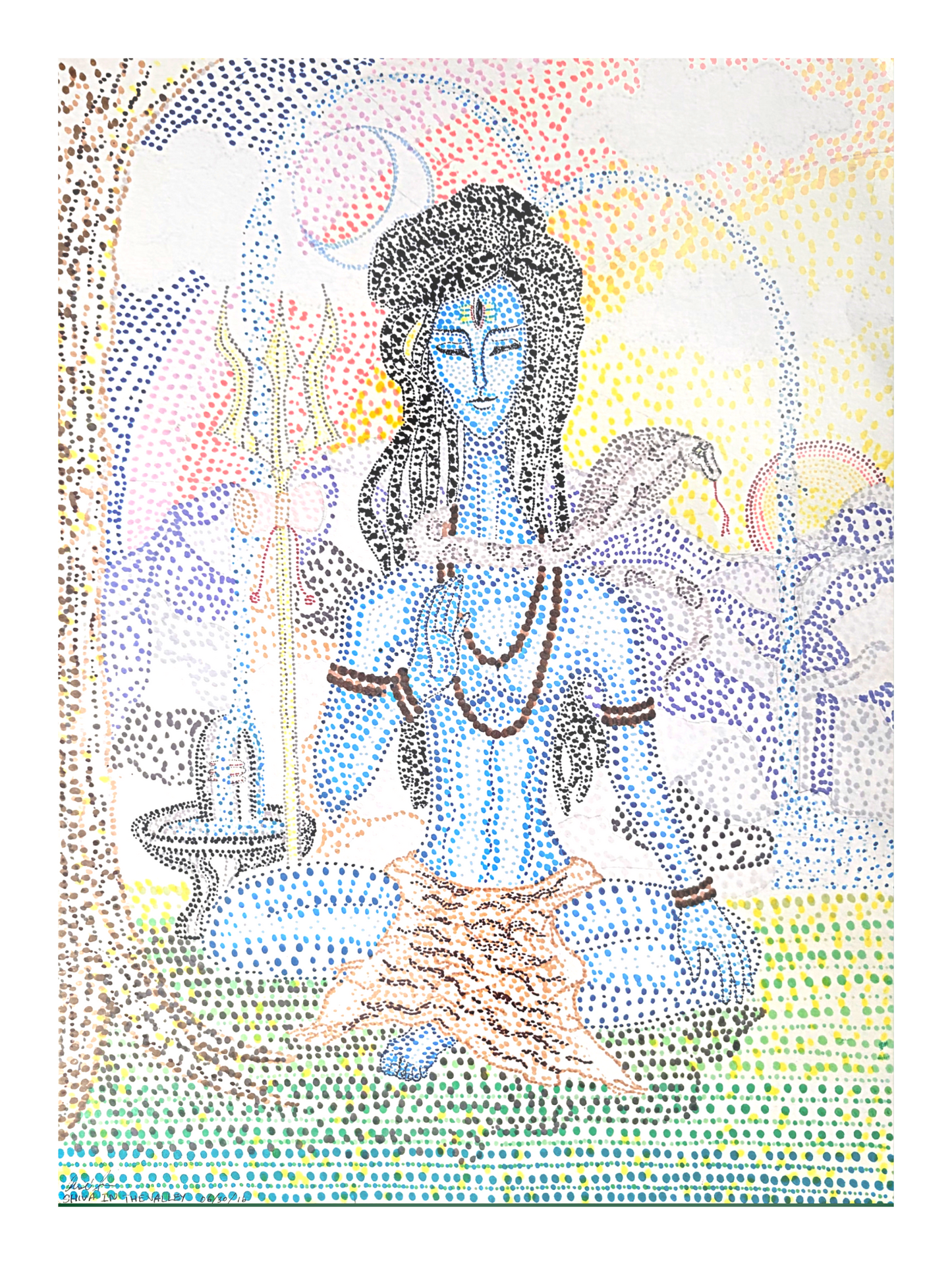 Bam Bam Bhole (Framed)